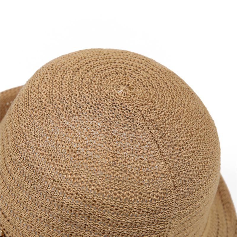 British Flower Mother Top Hat Women'S Summer Sunshade Sunscreen Hat Curled Edge Sun Hat Outdoor Mesh Basin Hat