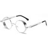 Metal Reading Glasses Gothic Steampunk Vintage Shield Eyewear Shades Hyperopia Prescription 0 +0.5 +0.75 +1.0 +2.0 +3.0 To +6.0