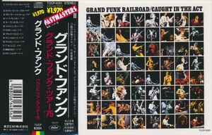 

CD GRAND FUNK RAILROAD - Caught In The Act TOCP6351 CAPITOL 1990 Japan ObiRock Used
