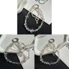 Crystal Cat Keychain Phone Lanyard With Handcrafted Pvc Design For Girls And Boys