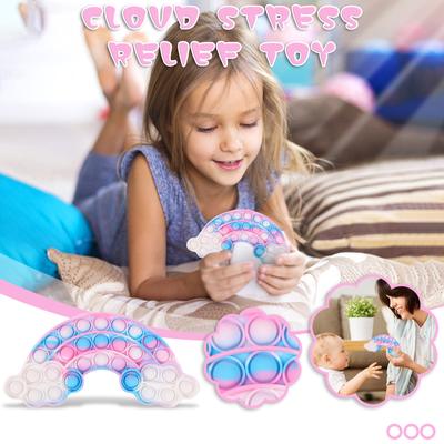 Zabawki sensoryczne Push Bubble-odprężające silikonowe zabawki odciążające