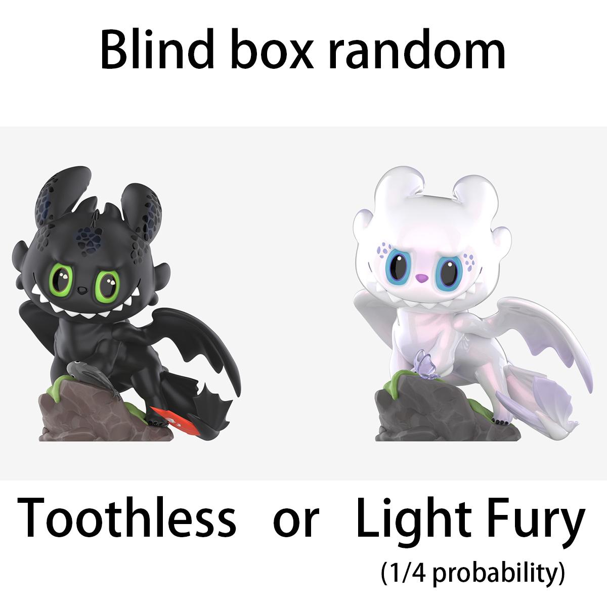 

Официальные фигурки-сюрпризы POP MART THE MONSTERS × Как приручить дракона - 100% подлинный коллекционный предмет (случайный: Беззубик или Дневная Фурия)