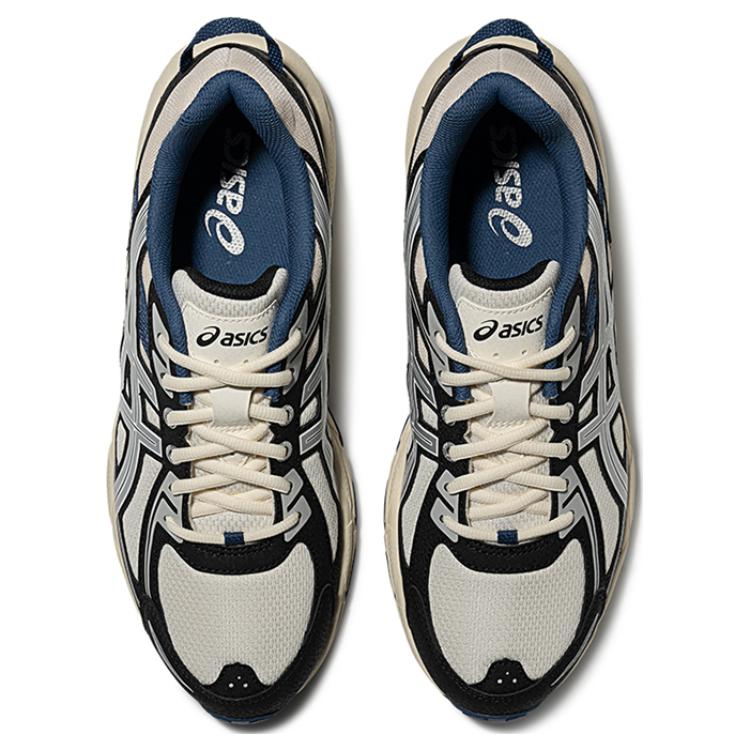 Asics Gel-Venture 6 Aderență Nouă Durabil Respirabil Rebound Pantofi de Alergare Trail Top Jos Bărbați sneaker Alb Negru 1011B550-105