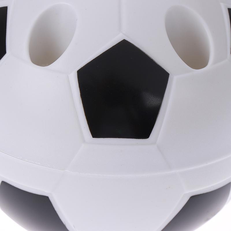 1Pc Soccer Ball Shaped Toothbrush Pen Pencil Holder Desktop Rack Student Gift