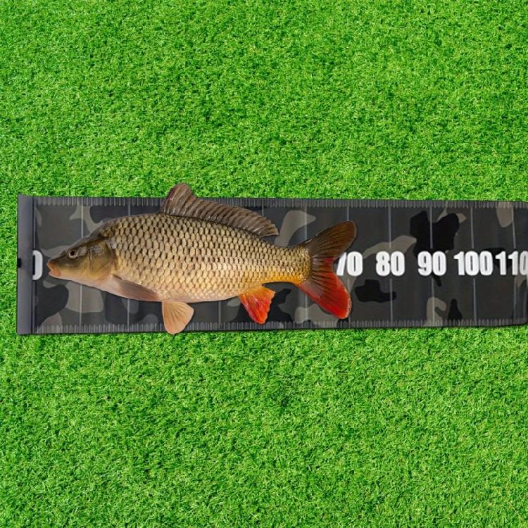 Fishing Essential Portable Fish Ruler Measurement Tool for Anglers Fishing Tape Measure Saltwater Fish Measuring Tape