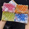 26 Key Cute Decompression Toy Anti-Anxiety Push Button Toy Portable Bag Hanging Ornament For Students Daily Use