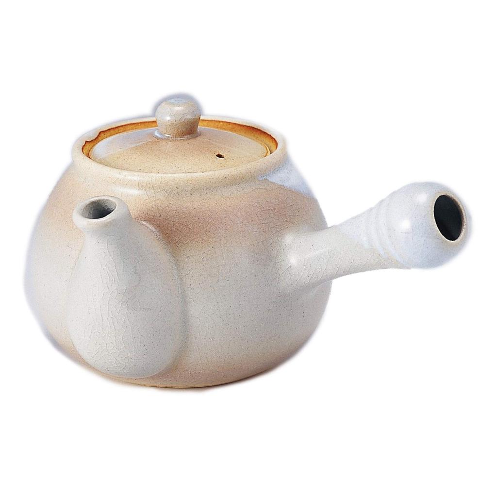 Nippon Tosai Tenryugama Himehagi Teapot with Tea Strainer
