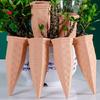 Pack Of 6 Red Clay Watering Spikes Stakes Tool Designed For Easy Plant Care And Water Conservation Home Gardening Needs