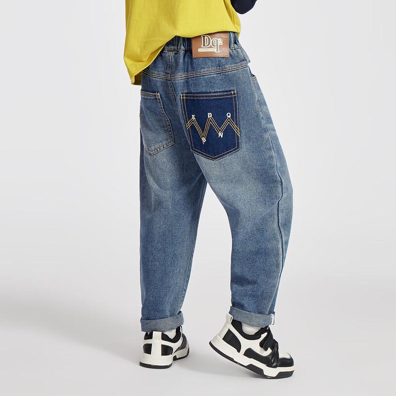 

Duoduo Home Boy s Casual Straight-Leg Jeans 160