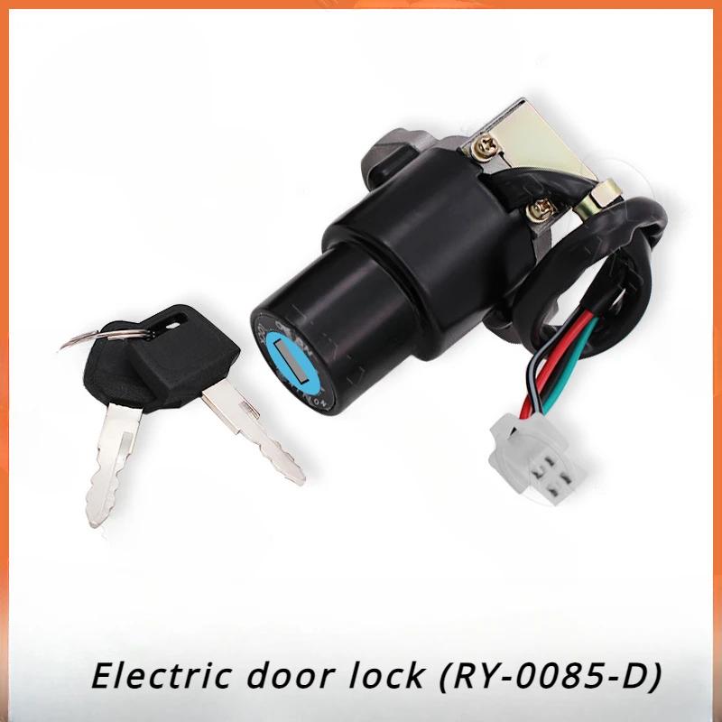 Motorcycle Ignition Switch Fuel Gas Tank Cap Lock Keys Set Black For Yamaha XT225 Serow 225 XT600 90-95 TW200 03-17 DT200 DT200R