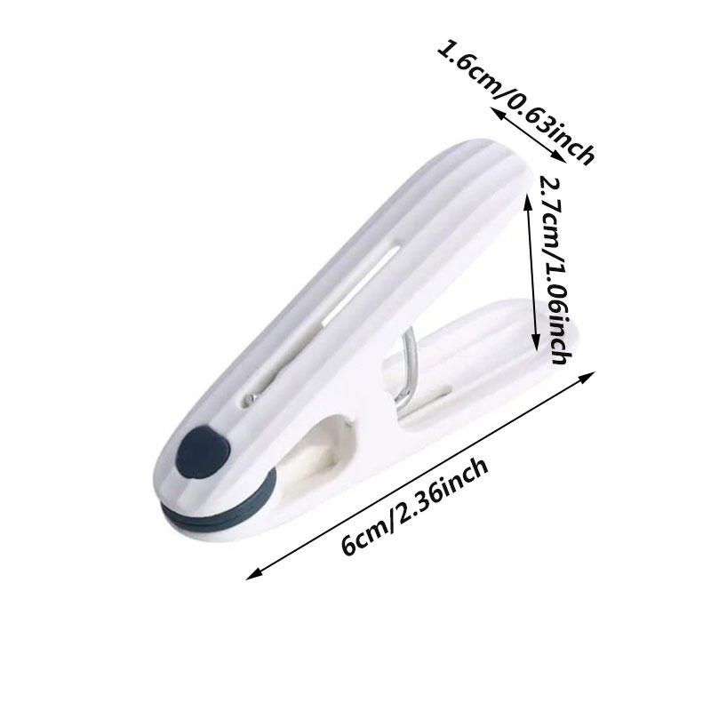 12 Pcs Traceless Windproof Clips For Drying Clothes Drying Clothes Plastic Socks Blankets Household Mosquito Net Clips