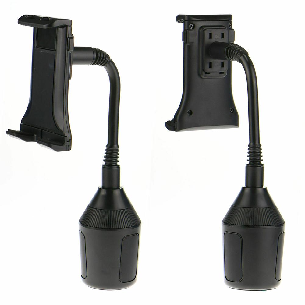 Car Cup Holder Mount Bracket 360 Degree Rotatable Stand Adjustable Mobile Phone Navigation Support Compatible For Ipad