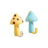 Detachable Mushroom Hooks High Capacity Wall Hooks Creative Room Decoration Perfect for Hanging Towels Robes Curtains HX6C