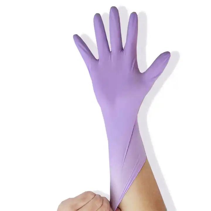 cooking cleaning mechanic heavy duty latex free powder free 12 inches nitrile glove disposable nitrile gloves