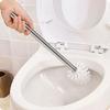 Scrubbers Toilet Brush Chrome Cleaning Head & Handle Replacement Stainless Steel Household Products Accessories
