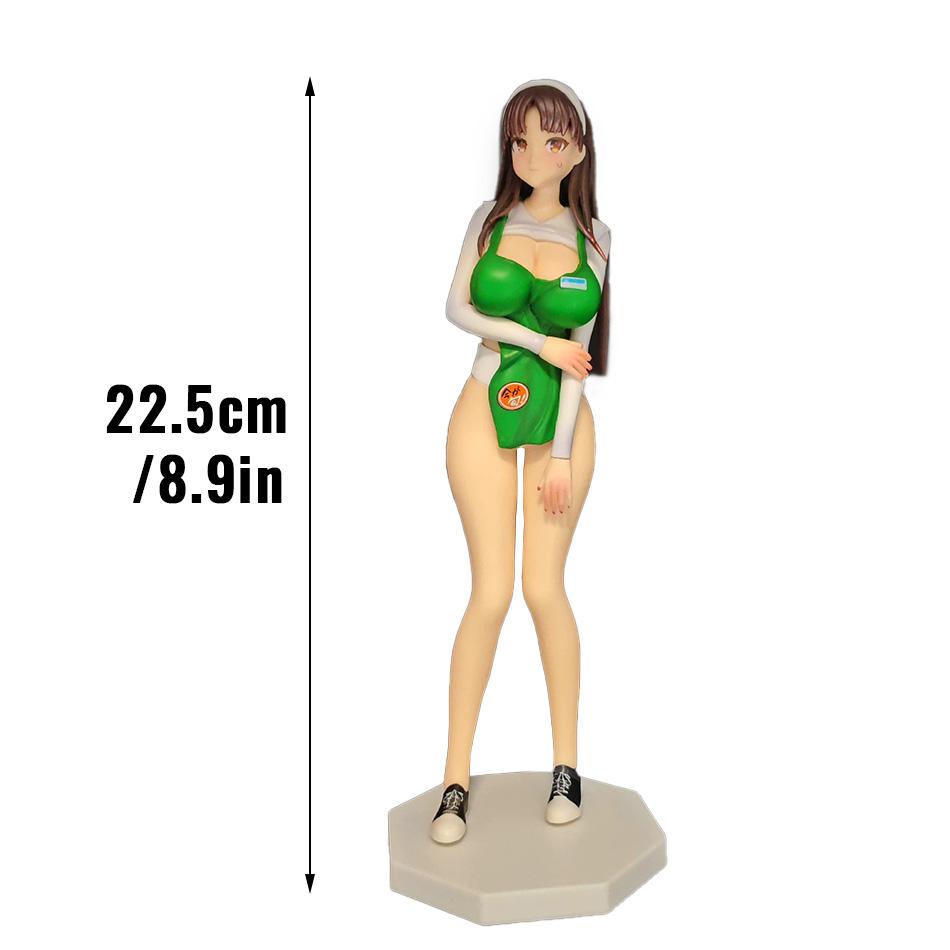 Hanamiya Mari Anime Girl Figure First Business! Mari Hanamiya the Gentle Shop Assistant Action Figure Model Doll Christmas Toys