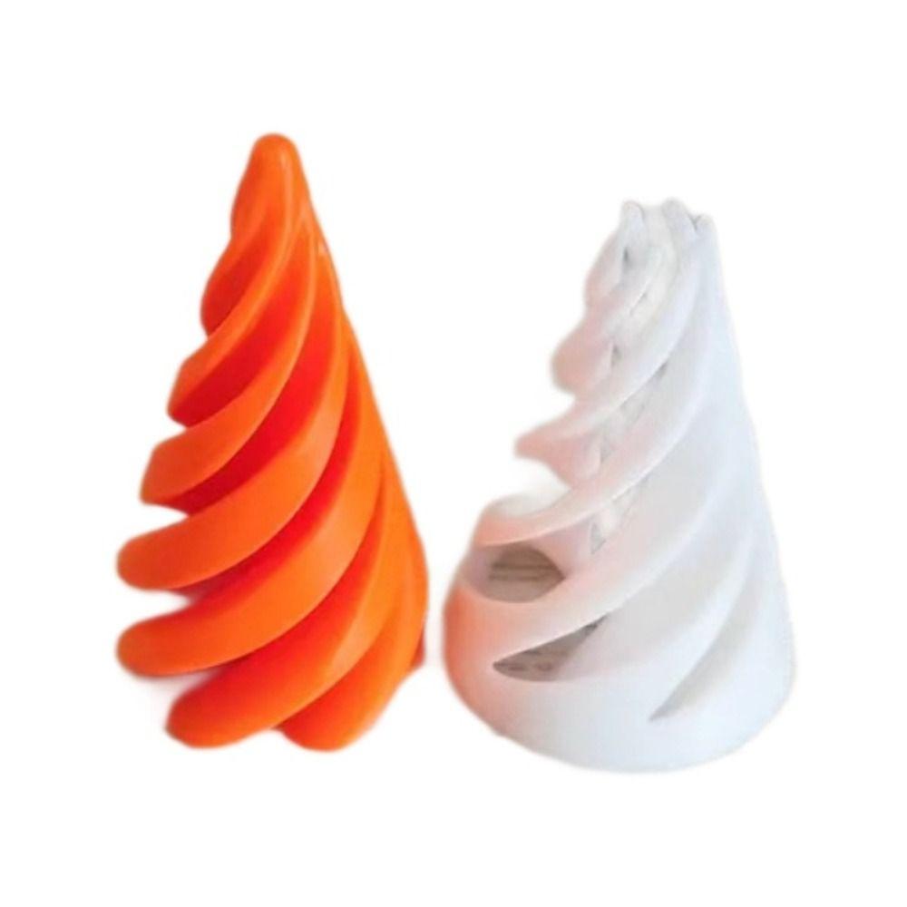 Decorative Ornaments Spiral Cone Fidget Toy Pyramid Passthrough Sculpture  for Kids