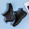Men's and women's same short rain boots couple's low cut anti slip water shoes  PVC wear-resistant rain boots