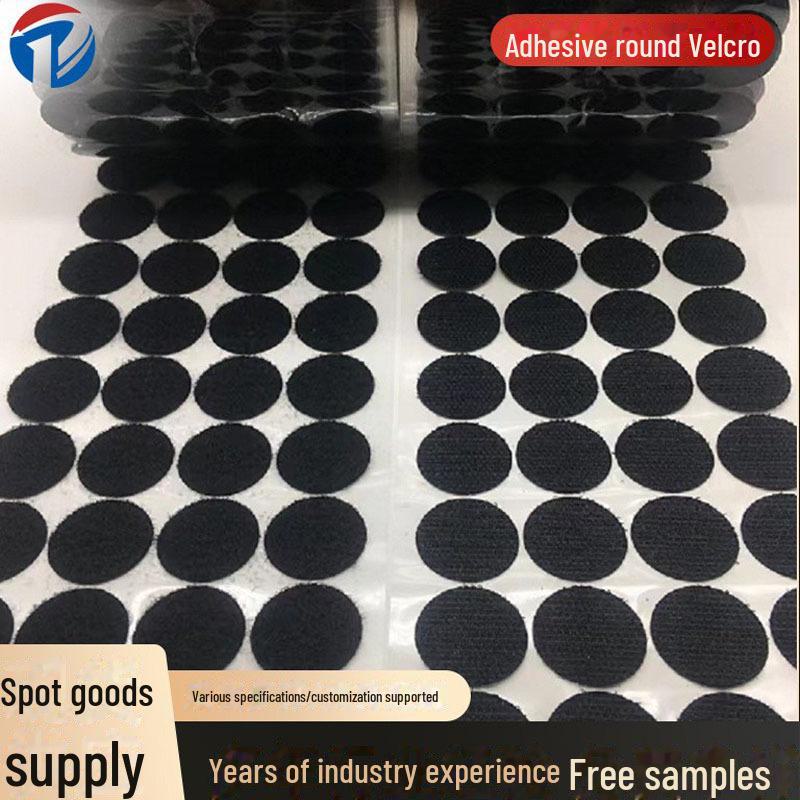 Transparent Double-Sided Velcro Dot Stickers: Strong, Self-Adhesive, Traceless for Handmade Projects