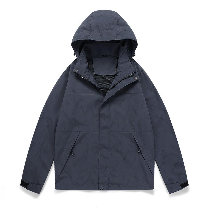 Single-layer Jacket Spring and Autumn Couple Men's and Women's Casual Outdoor Sports Breathable Hooded Single Jacket