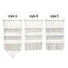 Stuffed Animals Storage Hammock with Tassels Macrame Organizing Plush Toy Organizer Handwoven for Home Decor Nursery Playroom