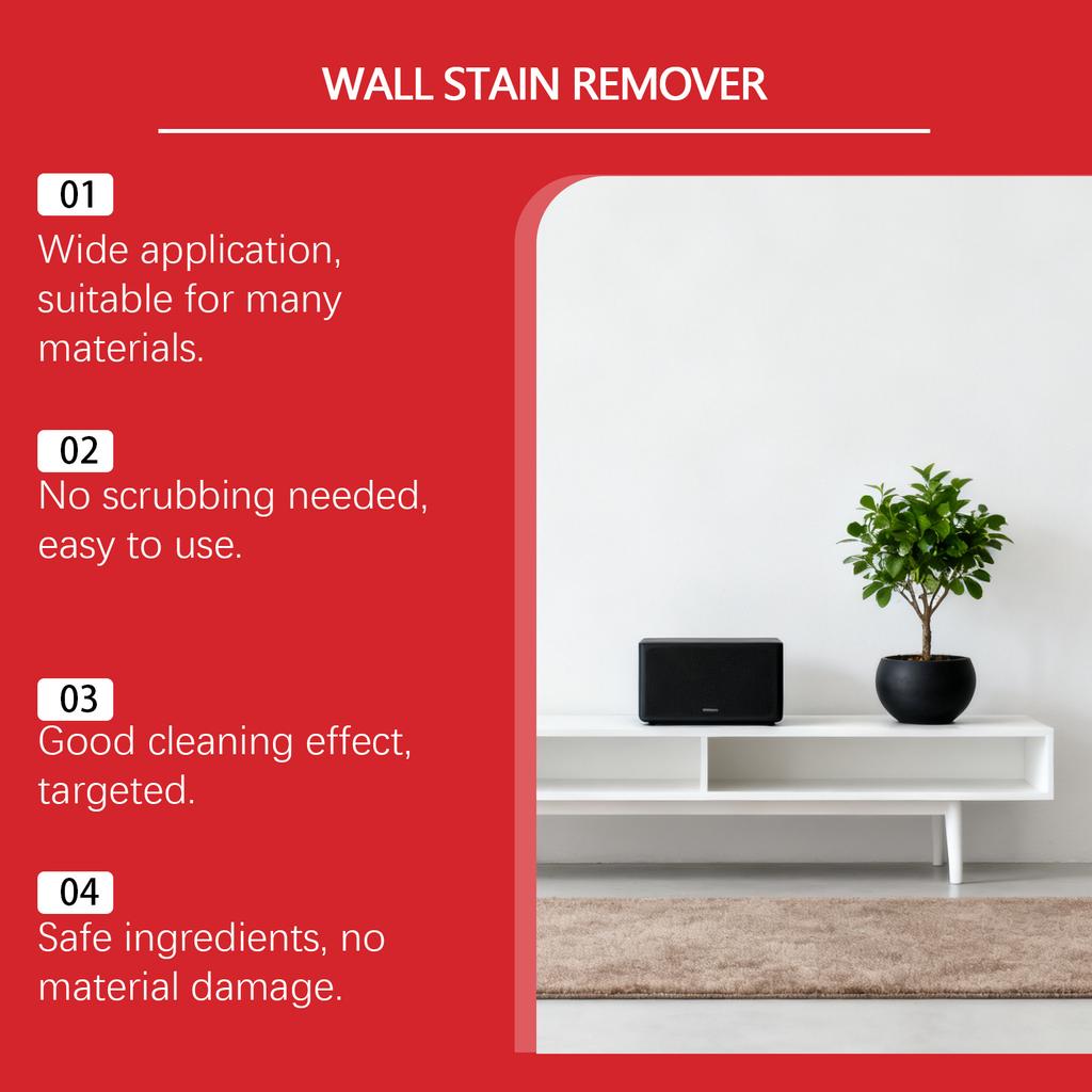The No-rinse Stain Removal Spray Wall Cleaning Spray Is Suitable For Cleaning Stains Bathroom Tiles And Fiberglass 237ml