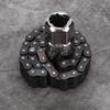 14cm Length Chain Type Wrench Double Chain Oil Filter Remover  For Auto Car Repair