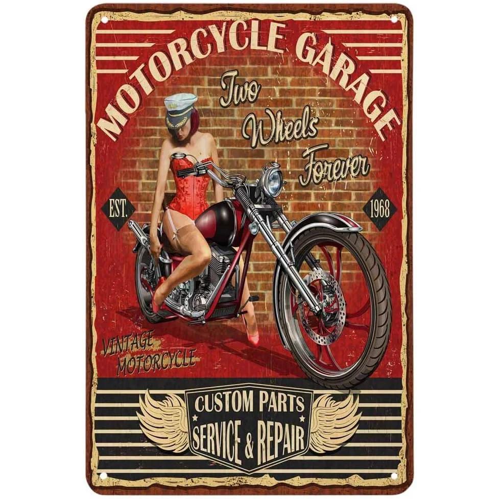 Metal Tin Signs Plaque Pinup Garage Wall Decoration Vintage Iron Painting Art Posters for Man Cave Home Cafe Garage Club Bar