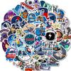 50 Space Planet Astronaut Stickers NASA Fantasy Space Astronaut Stickers Space Station