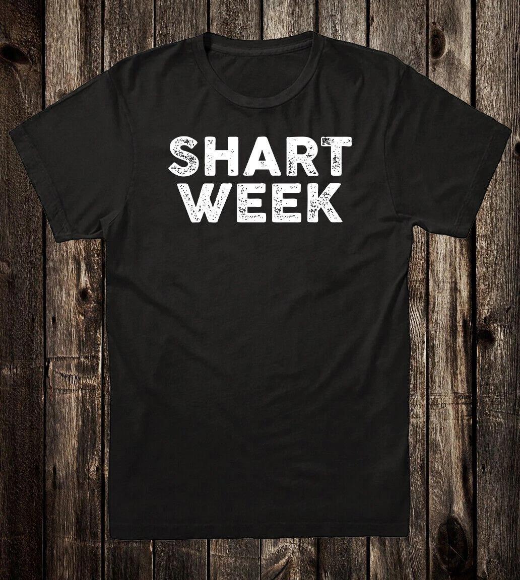 Novelty Parody Tee T shirt 100% Cotton Shark SHART WEEK XL