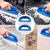 Curved Handle Gap Brush Fine Bristle Scrubber Brush Durable Car Cleaning Brush  Car Floor Mats