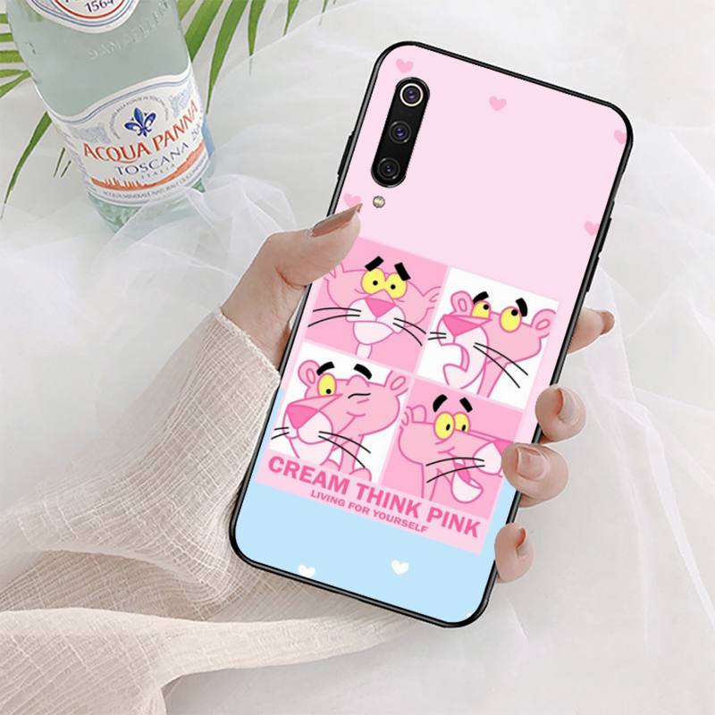 Pink Panther Phone Case For Xiaomi 9 mi8 F1 9SE 10lite note10lite Mi8lite xiaomi mi 5x