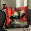 British Rock Led Band Z-Zeppelines Pillow Cushion Cover Pillowcase Living Room Sofa Home Decor Customized