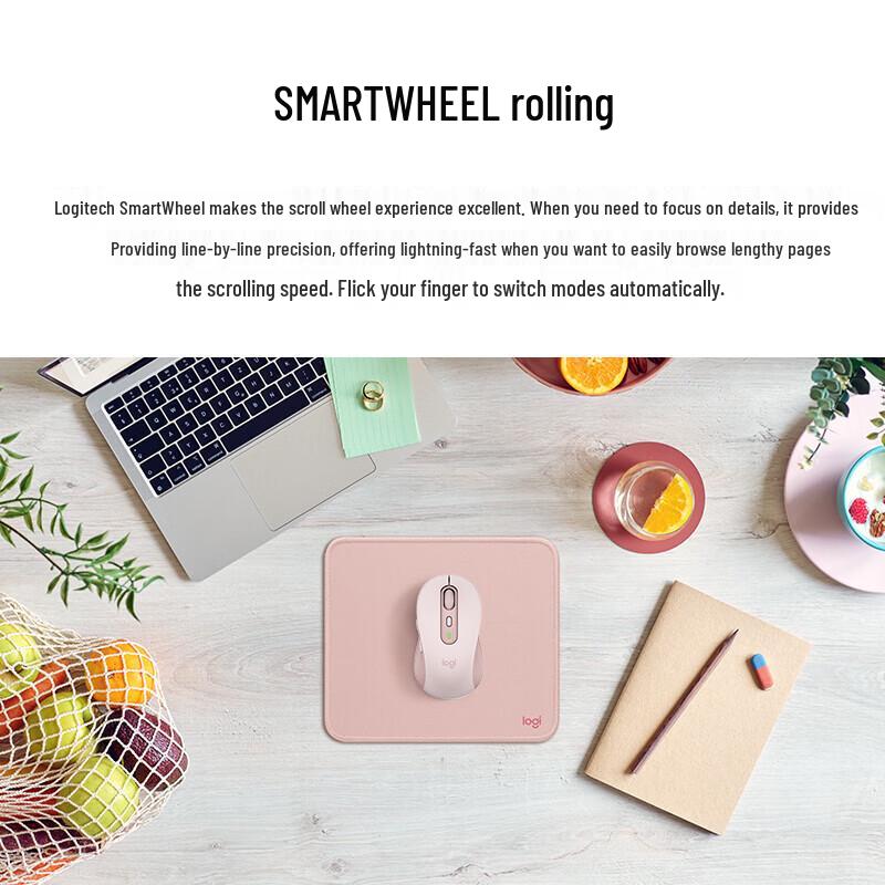Logitech M750M Silent Multi-Device Wireless Mouse with Logi Bolt Receiver