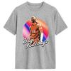 Bam Adebayo TShirt for Men  Novelty Pure Cotton Tee Shirt Round Collar Short Sleeve T Shirts Birthday Present Tops