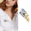 Cuteness Sleepy Cat Brooch Adorable Animal Pin Stylish Lapel Pin Alloy Texture for Backpack and Cloth Decoration