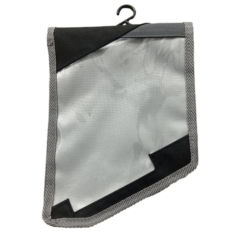 Nylon Surf Accessory Black Fin Wallet Outdoor Activities Black Surfboard Fin Case Water Sports Bag Fits Standard Fins