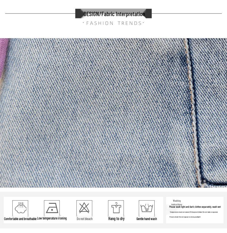 Women's Hooded Loose Denim Jacket - Spring 2025 Fashion (HJ2509)