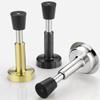 Hydraulic Door Stopper Stainless Steel Rubber Telescopic Anti Collision Silent Protection for Handle Home Improvement Dodgers