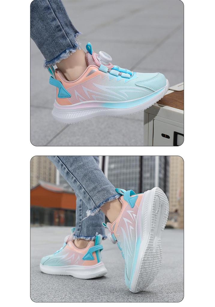 Spring & Autumn 2025 Breathable Mesh Children's Sports Shoes - Non-slip, Shock-Absorbing Running Sneakers for Boys & Girls