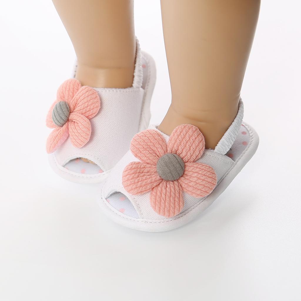 MYGGPP Sunflower Baby Princess Sandals Baby Sandals Female Small Princess Soft Bottom Summer New 0-12 Months