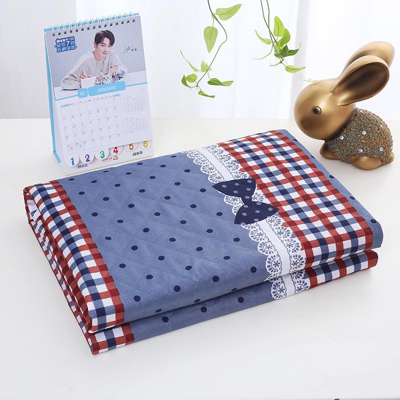 Waterproof Washable Incontinence Bed Pad, Large Size Anti-Side Leakage Care Mat for Adults Elderly Menstrual Student Dormitory