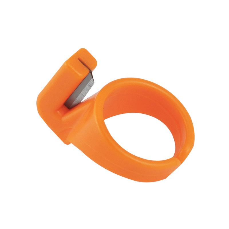 Kunststoff-Fingerhut, Nähring, Fadenschneider, Fingermesser, Nähen, Basteln, DIY-Werkzeug