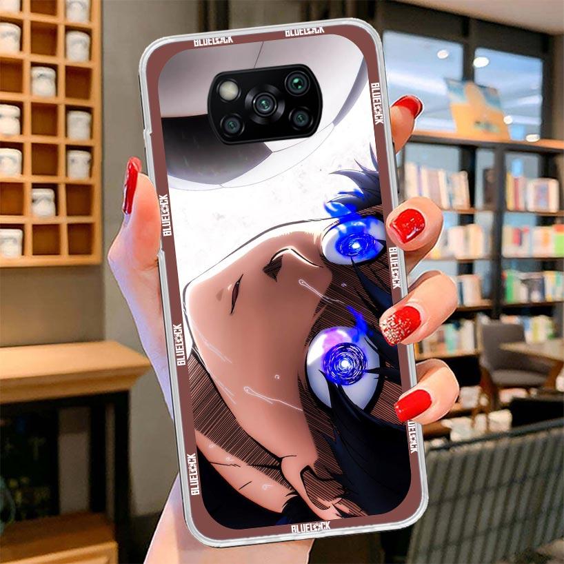 

Anime Blue Lock Cover Phone Case For Xiaomi Poco F7 Ultra X7 X6 X5 Pro M7 Redmi 15C 15 13C 13 12C 12 10C 10 9A 9C 9T 9 Shell Poc Xiaomi Poco M7 4G
