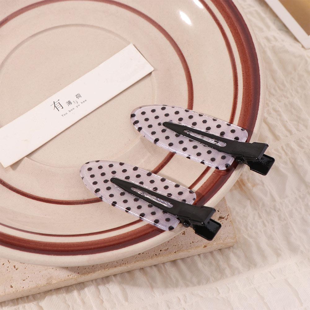 Polka Dot Seamless Hairpin Elegant Hair Styling Accessories Lightweigh Acrylic Hair Clips Wedding
