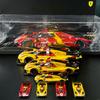 New In Stock Bburago 1:64 Ferrari 2025 499p #83 #51 24h Le Mans Alloy Luxury Vehicle Die-Casting Car Model Customized Toys Gifts