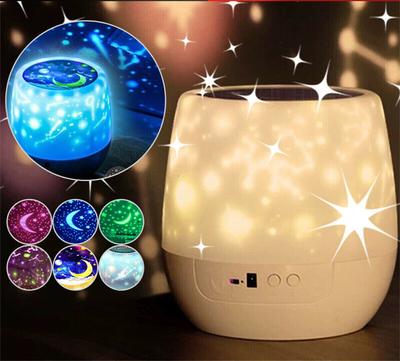 Led Galaxy Starry Sky Projector Light Ocean Wave Star Moon Decorative Lamp Children Night Light