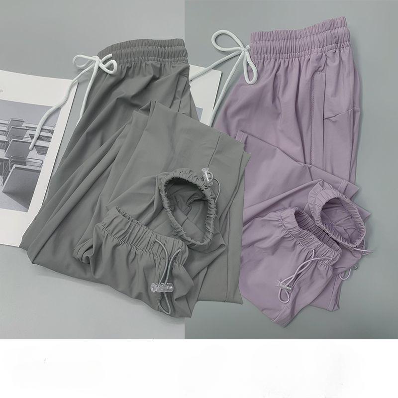 Breathable Quick-drying Sports Pants for Women's Summer Outdoor Running Pants