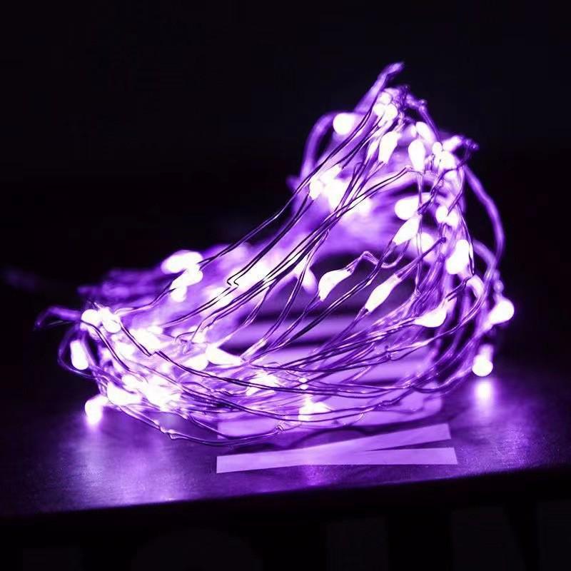 Outdoor Solar-Powered LED String Lights with Remote Control - Waterproof Copper Wire for Decorative Holiday Atmosphere