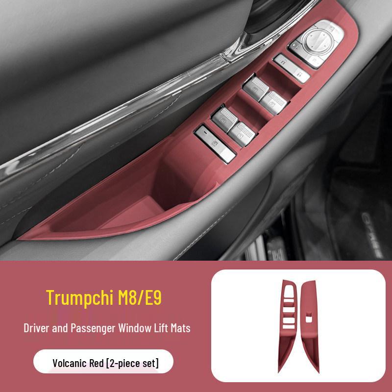 Trumpchi M8 Zongshi Silicone Window Lift & Console Button Protective Pad.